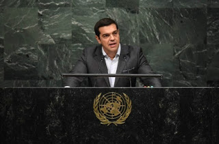 Alexis Tsipras à New Υork