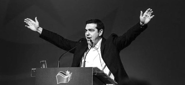 Alexis Tsipras : premier bilan annuel devant les partisans de SYRIZA