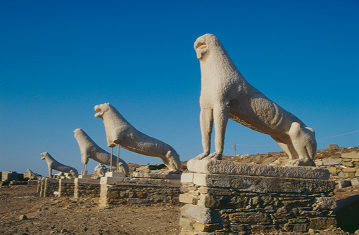 Delos Lion street