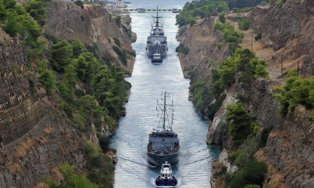 Le canal de Corinthe ou comment l’île de Pélops est devenue une île