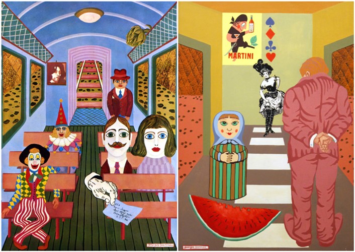 Peintres grecs : Georges Ioannou, le pop-art à la grecque
