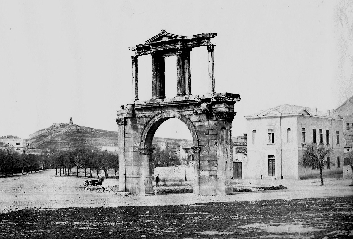 bw Steles Olumpiou Dios Moraites 1875