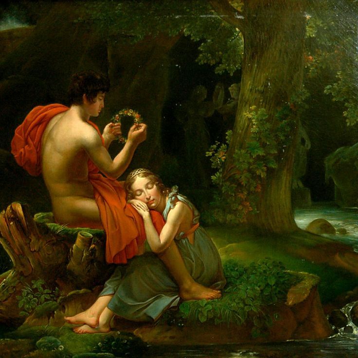 Daphnis and Chloe 1824 Baron François Gérard
