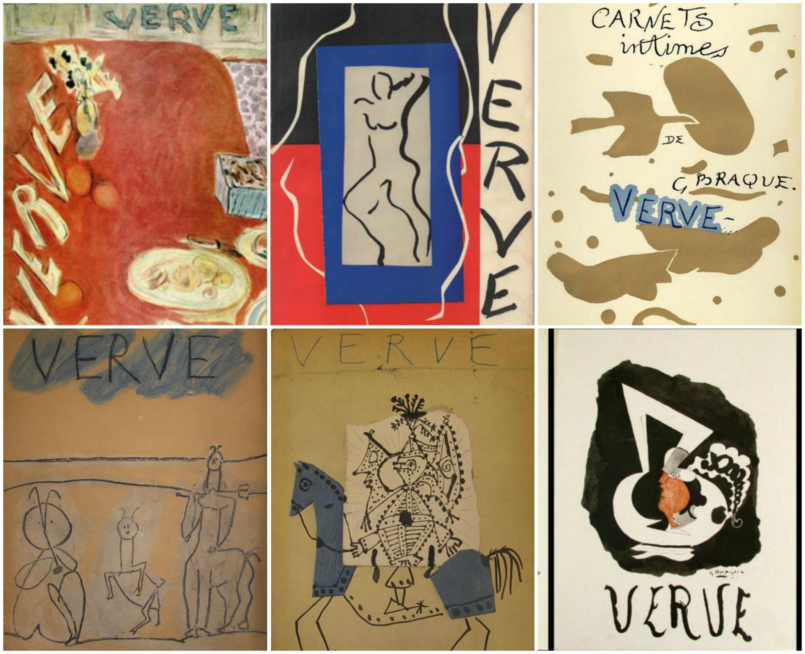 VERVE six collage