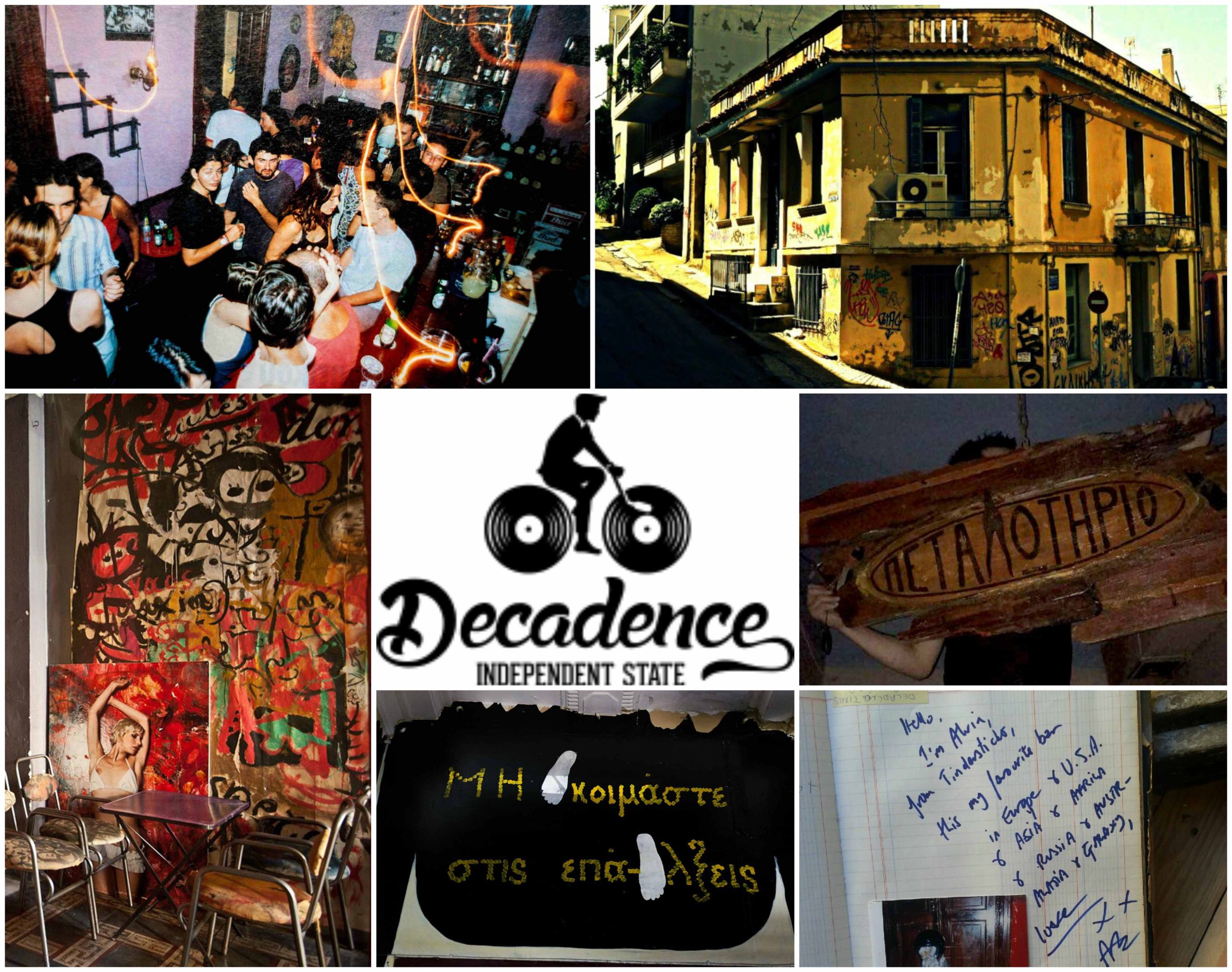 decadence collage 