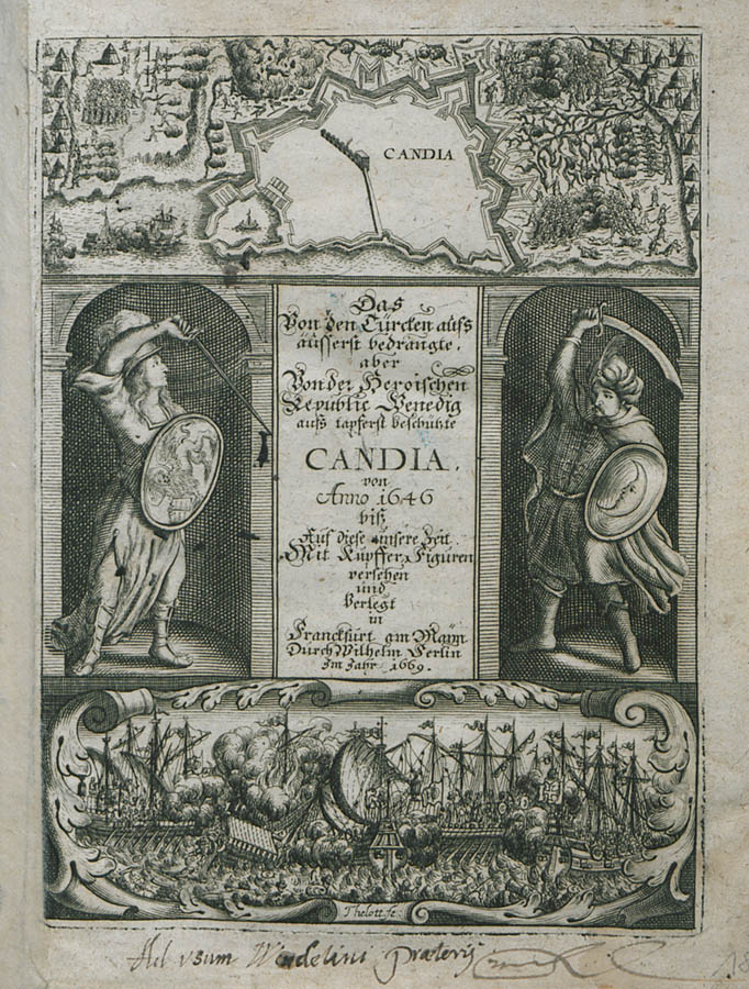 candia map 1669