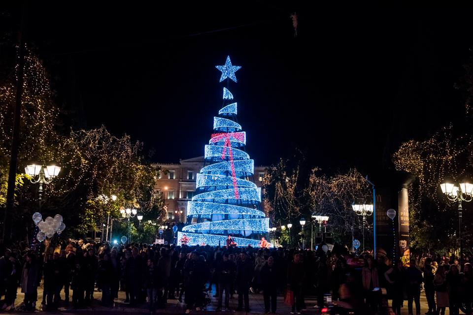 Noël: temps de fête à Athènes