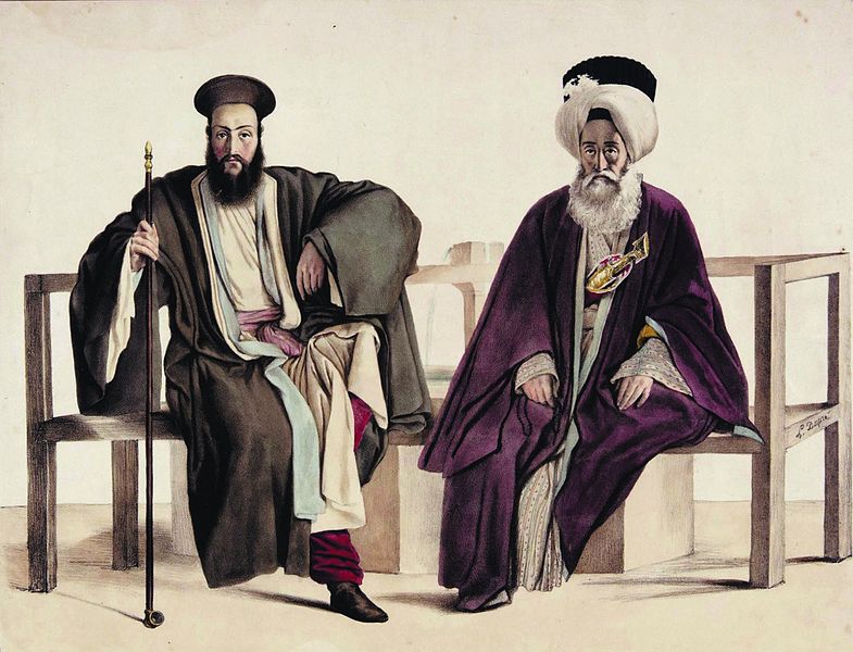 Un Prêtre Grec et un Turc Louis Dupré