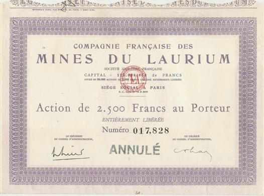 Compagnie francaise des mines du Laurium