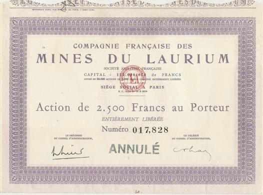 Compagnie francaise des mines du Laurium