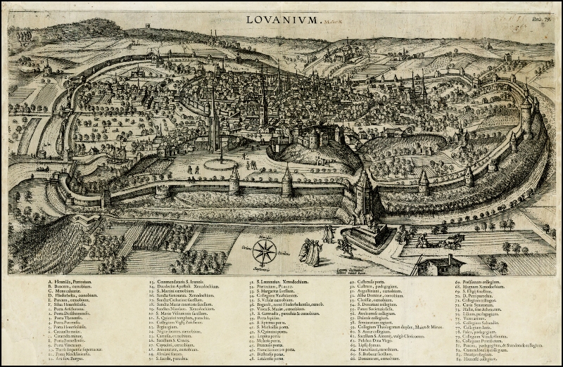 Josse van der Baren View of Leuven from Lovanium
