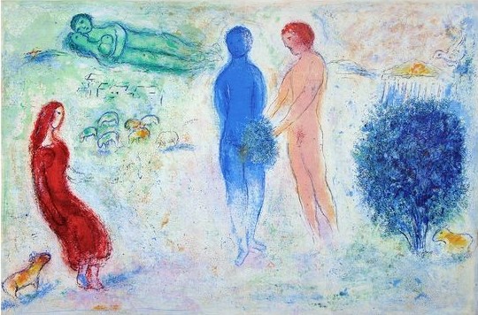 Marc Chagall Daphnis and Chloe 8