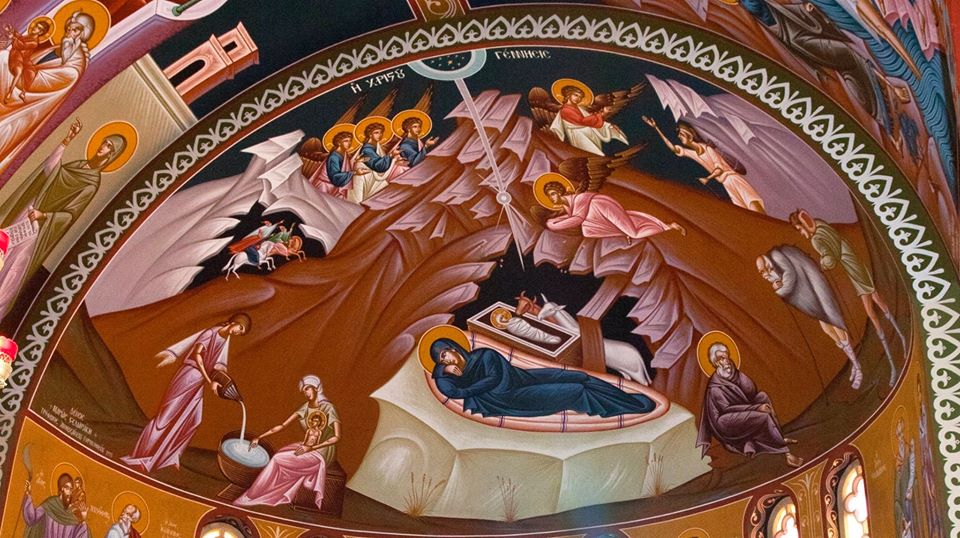 Les Représentations de la Nativité  dans le domaine de la peinture religieuse Orthodoxe à la Canée (Crète) au XXe siècle