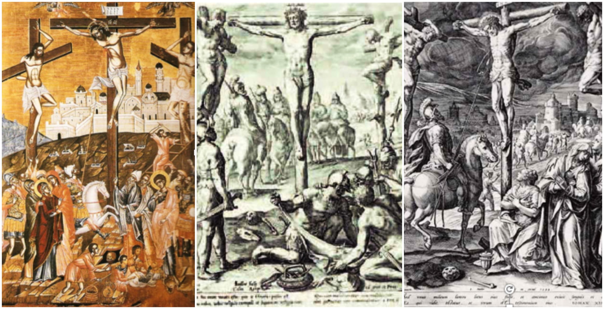 Collage 1 crucifixion