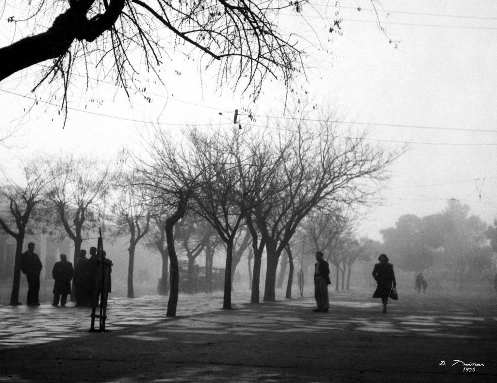 place centrale de larissa1950 archive Tloupas