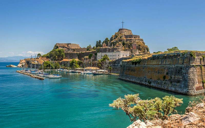 old fortress corfu