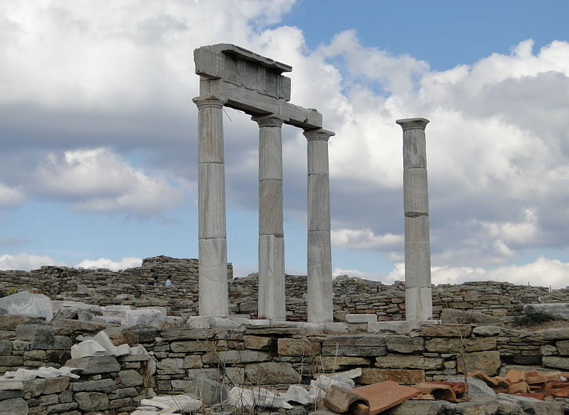 Les sites grecs classés patrimoine mondial de l’Unesco: Délos (1990)