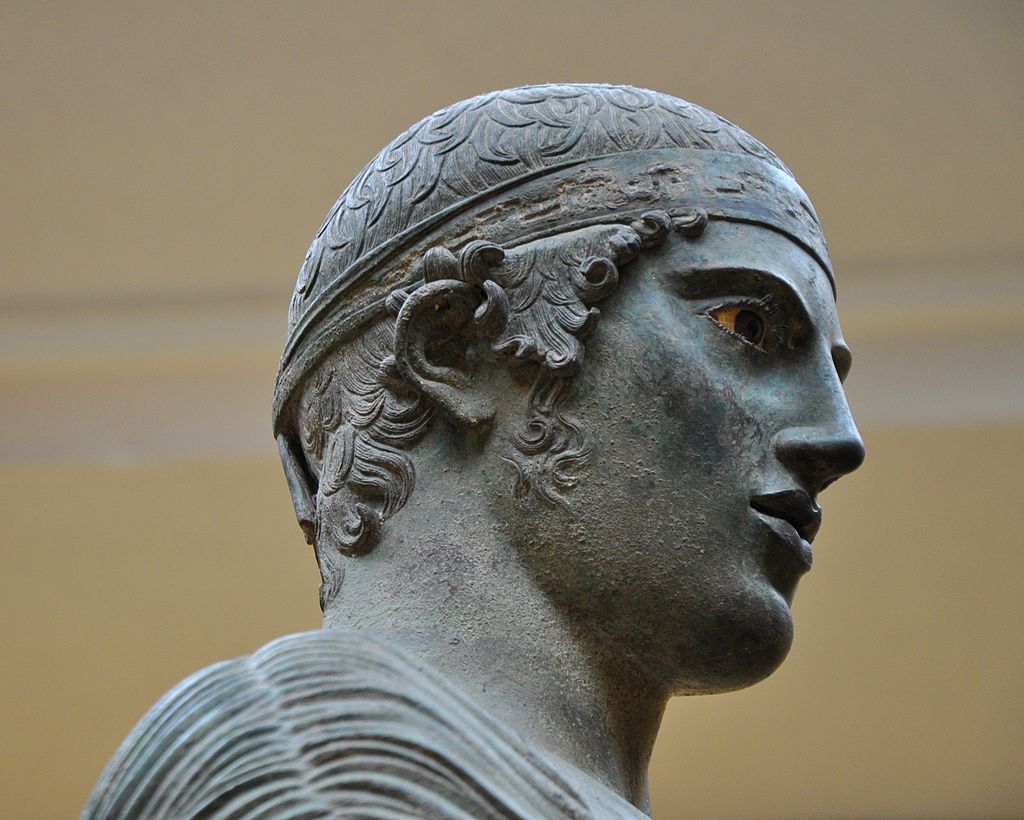 Delphi charioteer körsvennen Delfi 1
