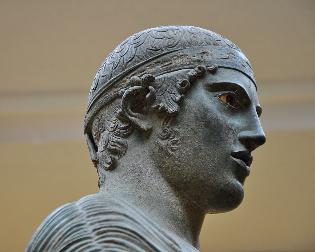 Delphi charioteer körsvennen Delfi 1