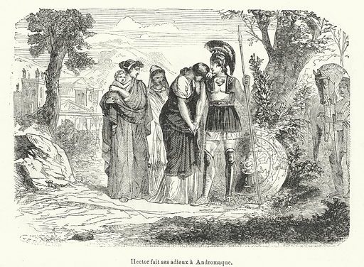 Poésie grecque en français | L’Iliade d’Homère : Entretien d’Hector avec Andromaque