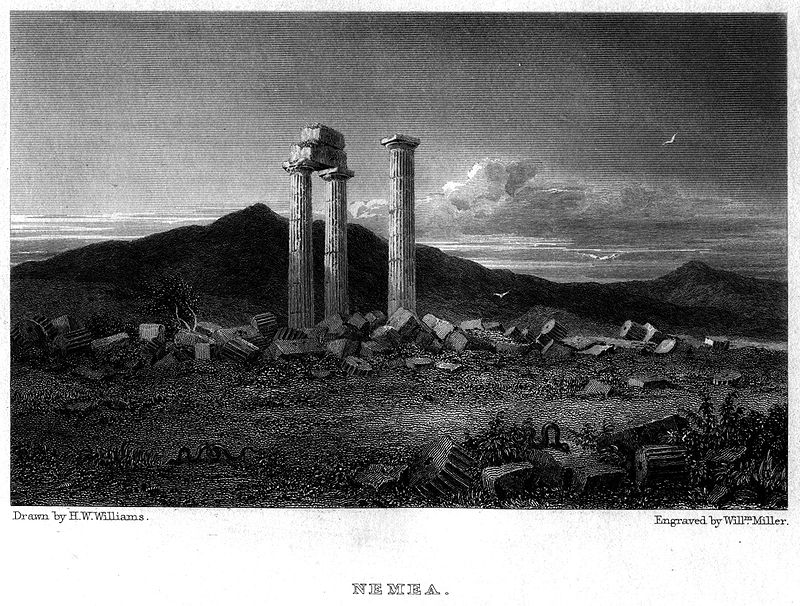 800px Nemea engraving by William Miller after H W Williams