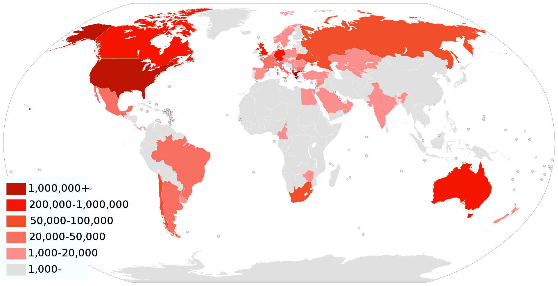 1920px 50 largest Greek diaspora.svg