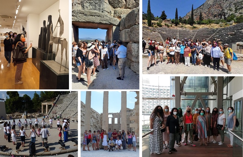 800 collage didaskaleio excursions