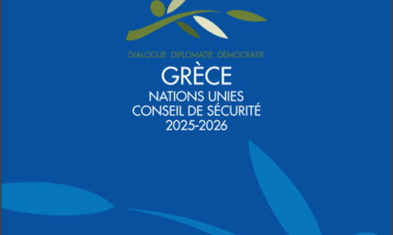 La Grèce pose sa candidature à un siège au Conseil de Sécurité des Nations unies en tant que membre élu pour la période 2025-2026