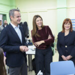 Le nouveau Centre d’Innovation à Ioánnina inauguré par la ministre de l’Éducation, des Affaires religieuses et des Sports, Sofía Zacharaki, et visité par le Premier ministre, Kyriakos Mitsotakis