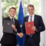 Déclarations du Premier ministre, Kyriakos Mitsotakis après sa rencontre avec le Président de la République française, Emmanuel Macron et la signature d’accords entre la Grèce et la France