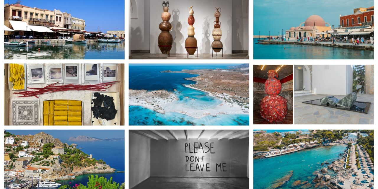 Vacances d’été placées sous le signe de l’art dans les îles grecques, Partie 3/4 (Hydra, Rhodes, Lesbos, Réthymnon, La Canée)